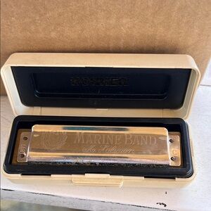 Hohner Marine Band Harmonica - Gold